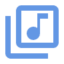 music library logo