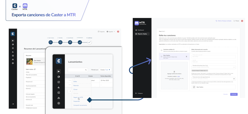 Paso 6 Rastrear Radiodifusiones