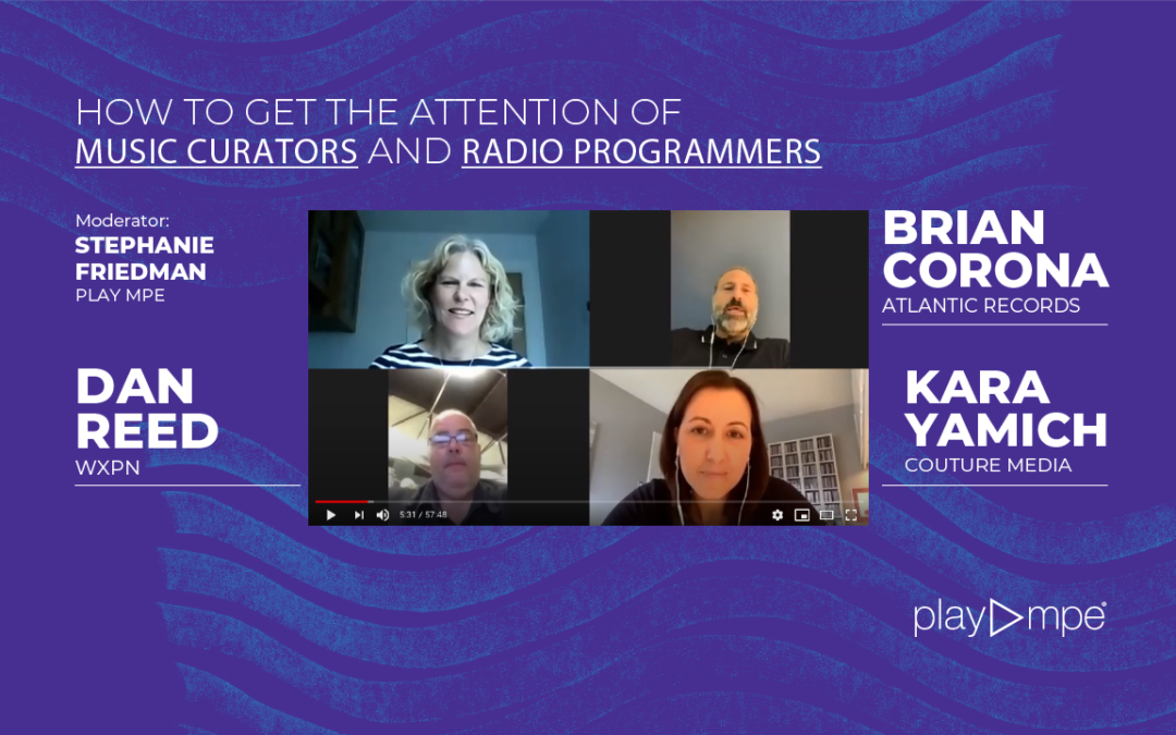 How to Get the Attention of Music Curators and Radio Programmers – OUT NOW!