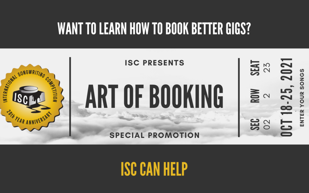 The ART OF BOOKING – International Songwriting Competition Promotion