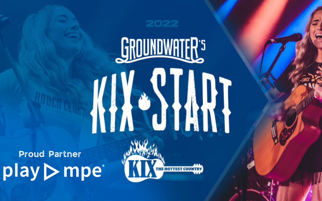 Play MPE is a proud partner of Groundwater’s KIX Start 2022