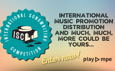 Play MPE is a proud prize partner of the International Songwriting Competition 2023