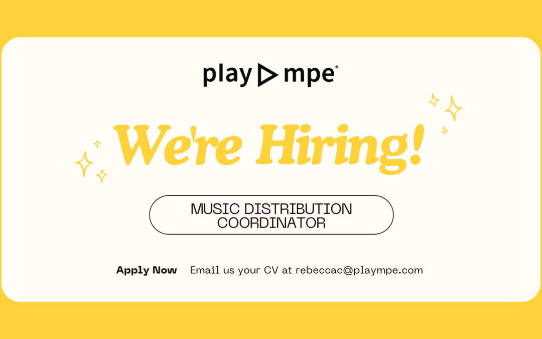 Job Opening – Music Distribution Coordinator