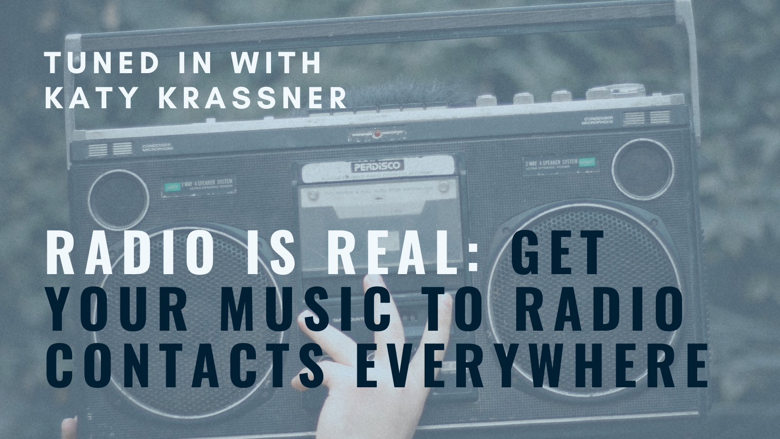 Radio is Real: get your music to radio contacts everywhere