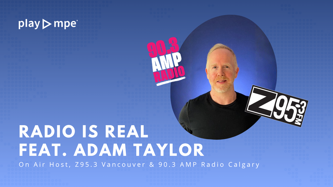 Radio is real - adam taylor